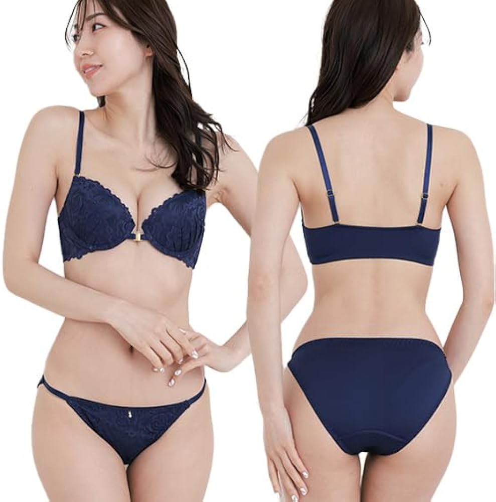 Amazon | フロントホック クラシカルセクシーレース メンズブラ 単品